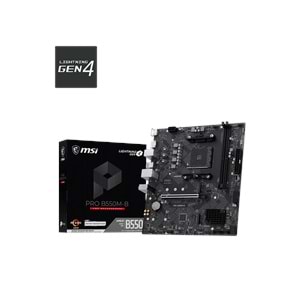 MSI PRO B550M-B AM4 DDR4 4600(OC) HDMI DP 2x M.2 USB 5Gbps mATX