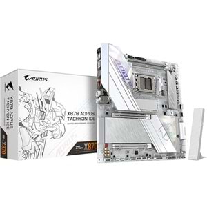 GIGABYTE X870A AORUS TACHYON ICE DDR5 8400Mhz HDMI/DP E-ATX AM5