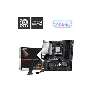 MSI PRO B840M-P WIFI6E DDR5 mATX AM5