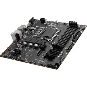 MSI PRO B760M-P DDR5 6800MHz(OC) M.2 HDMI mATX 1700p