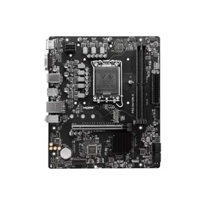 MSI PRO H610M-E DDR5 5600MHZ(OC) HDMI VGA M.2 mATX 1700P