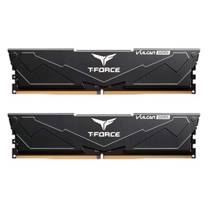 Team T-Force Vulcan Black 32GB 2x16GB 6000Mhz CL38 Ram (FLBD532G6000HC38JDC01)