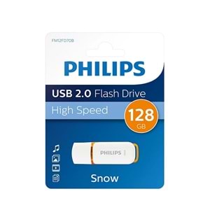PHILIPS 128GB USB 2.0 SNOW TURUNCU FM12FD70B/00
