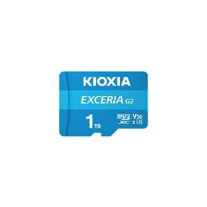 1TB KIOXIA EXCERIA G2 MICRO SDXC U3 V30 4K 100 MB/s LMEX2L001TG2
