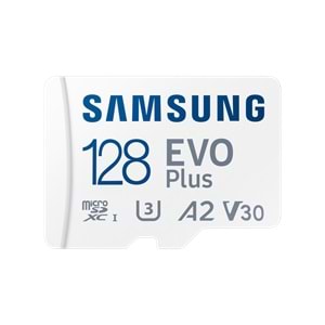 128GB SAMSUNG EVO PLUS MICROSDXC UHS-I U3 V30 A2 160MB/s MB-MC128SA/TR
