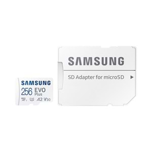 256GB SAMSUNG EVO PLUS MICROSDXC UHS-I U3 V30 A2 160MB/s MB-MC256SA/TR