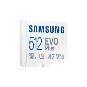 512GB SAMSUNG EVO PLUS MICROSDXC UHS-I U3 V30 A2 160MB/s MB-MC512SA/TR