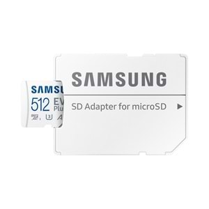 512GB SAMSUNG EVO PLUS MICROSDXC UHS-I U3 V30 A2 160MB/s MB-MC512SA/TR