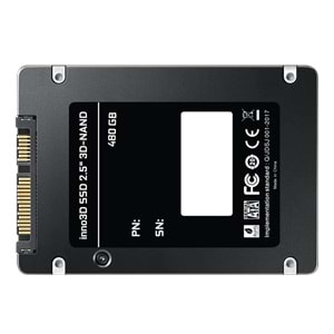 480GB INNO3D 3D-NAND SSD 510/480MB/s