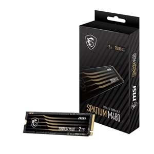 2TB MSI SPATIUM M480 PRO NVMe M.2 7400/7000MB/s