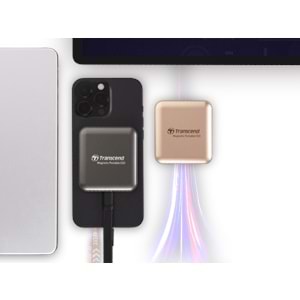 Transcend ESD420 Portable 1TB MagSafe Bej SSD (TS1TESD420G)