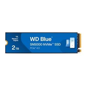 2TB WD BLUE M.2 NVMe SN5000 5150/4850MB/s WDS200T4B0E GEN4 SSD