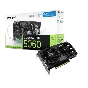 PNY RTX5060 8GB GDDR7 128Bit OC Siyah Ekran Kartı (VCG50608DFXPB1-O)