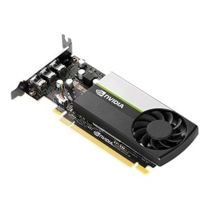 PNY VCNT400 4GB DDR6 64Bit 3 xDISPLAY ÇIKIŞLI PASİF SOĞUTUCULU YAPAY ZEKA AI EKRAN KARTI (VCNT400-4GB-SB)