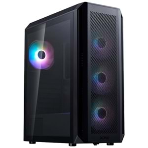 XPG Valor Air Plus ARGB USB 3.2 Siyah ATX Mid-Tower Kasa (VALORAIRPLUSMTA-BKCWW)