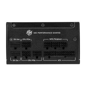 MSI MPG A1000GS PCIE5 1000W 80+ GOLD FULL MODULER