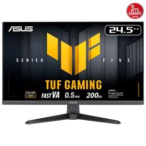 ASUS TUF GAMING VG257Q5A 24.5" 200HZ 0.5MS MONITOR
