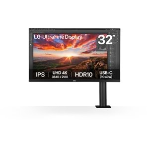 31.5 LG 32UN880K-B 4K ERGONOMIK STAND IPS