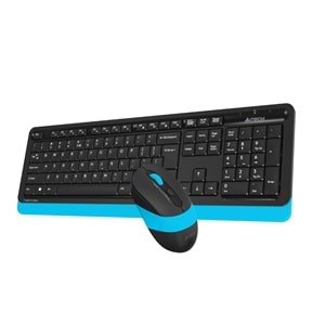 A4 TECH FG1010 Q 2.4 GHZ USB MAVİ KLAVYE+MOUSE KABLOSUZ SET