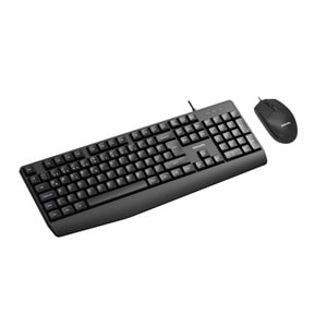 PHILIPS KABLOLU KLAVYE&MOUSE SET SPT6237B SİYAH