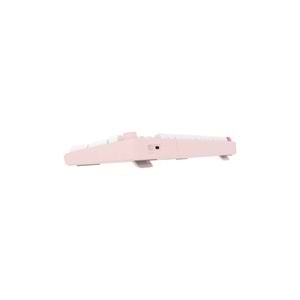 HAWK GAMING HK258WP KABLOSUZ BEYAZ PEMBE KLAVYE