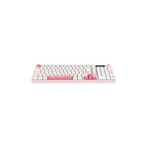HAWK GAMING HK258WP KABLOSUZ BEYAZ PEMBE KLAVYE