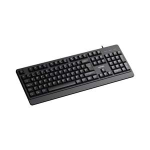 PHILIPS KABLOLU KLAVYE SPK6247B SİYAH