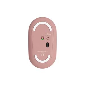 LOGITECH PEBBLE M350S PEMBE KABLOSUZ SESSİZ MOUSE 910-007014