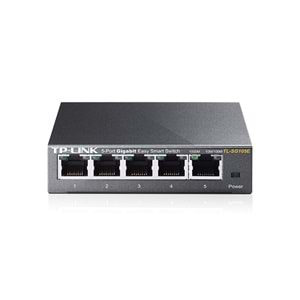 TP-LINK TL-SG105E 5PORT 10/100/1000 YÖNETİLEBİLİR SWITCH