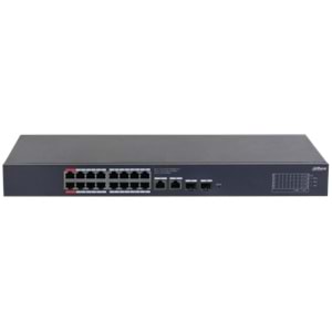 DAHUA CS4220-16GT-135 16 PORT 16XGE-2XGE-2XGE/SFP YÖNETİLEBİLİR GİGABİT 135W POE SWİTCH
