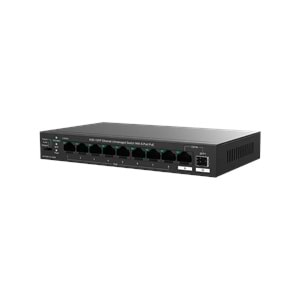 TENDA TEG1110PF-8-120W 10PORT 10/100/1000 SWITCH