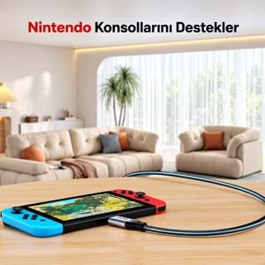 UNITEK USB-C TO ETHERNET KABLO 3M (C18148AGY01-3M)