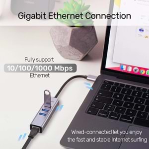 UNITEK 4-IN-1 ETHERNET HUB (Y-3088B)