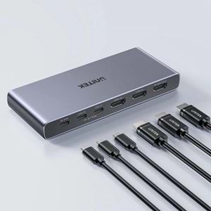 UNITEK 4K HDMI/USB-C SWITCH 4IN1OUT(V1313AGY01-EU)