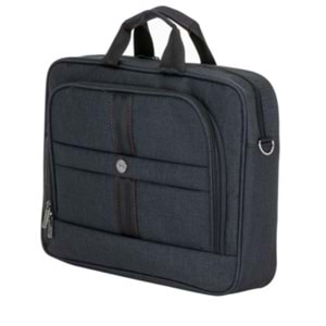 PLM SANTORİ NOTEBOOK ÇANTASI SİYAH 15.6"
