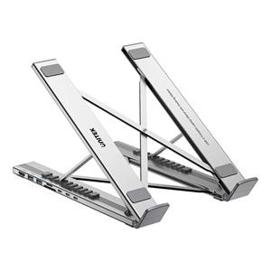 UNITEK KATLANABİLİR NOTEBOOK STANDI VE BAĞLANTI İSTASYONU (D1137AGY01)