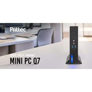 PRITTEC OX3 Q7-TH610L MINI PC I3-12100 / 8GB / 512 Nvme M2 / Free Dos