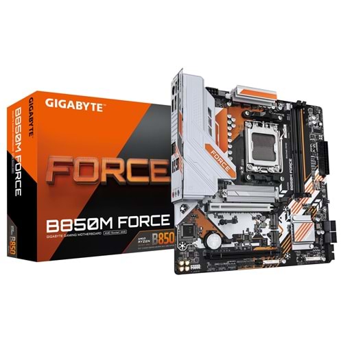 GIGABYTE B850M FORCE DDR5 M.2 HDMI DP MATX AM5