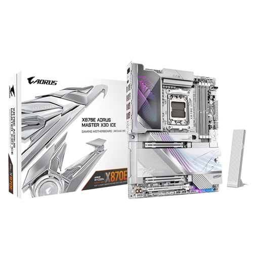 GIGABYTE X870E AORUS MASTER X ICE DDR5 M.2 HDMI DP ATX AM5