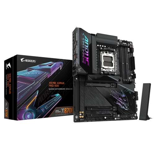 GIGABYTE X870E AORUS PRO X3D DDR5 M.2 HDMI DP ATX AM5