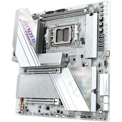 GIGABYTE X870A AORUS TACHYON ICE DDR5 8400Mhz HDMI/DP E-ATX AM5
