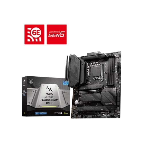 MSI MAG Z790 TOMAHAWK WIFI DDR5 7200MHz 1700p ATX