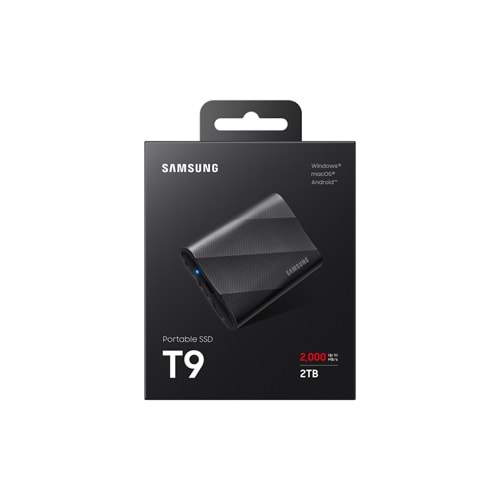 2TB SAMSUNG 2000/1950MB/s USB 3.2 GEN 2X2 TAŞINABİLİR T9 MU-PG2T0B/WW