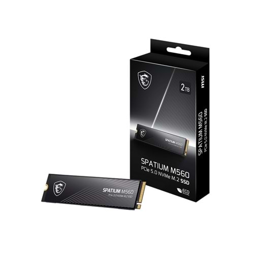 MSI SPATIUM M560 PCIE 5.0 NVME M2 2TB