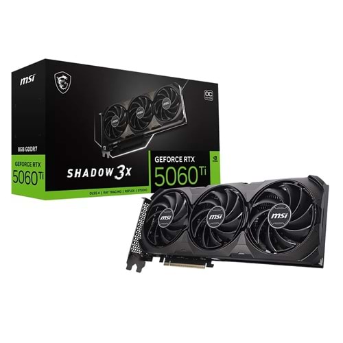 MSI GEFORCE RTX 5060 TI 8G SHADOW 3X OC CLASSIC