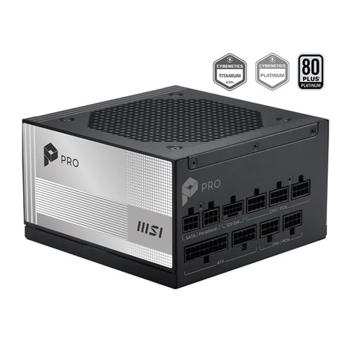 MSI PRO A850PL PCIE5 850W 80+ PLATINUM PSU