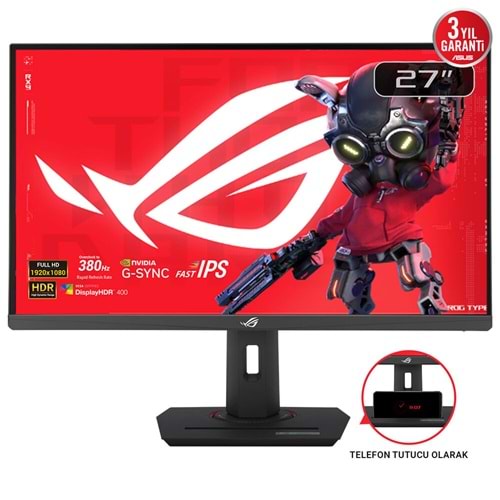 ASUS ROG STRIX XG279CNS 27" 380HZ 1MS FHD FREESYN