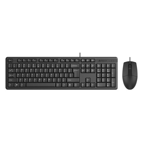 A4 TECH KR-3330S Q 2.4 GHZ SİYAH KLAVYE+MOUSE