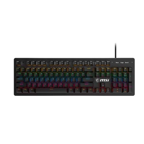 MSI FORGE GK300 RED SWITCH RGB MEKANIK GAMING KLAV