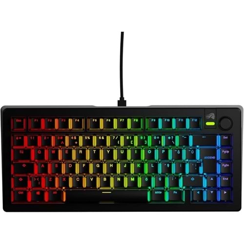 GLORIOUS GLO-G3-75PBFOXTR GMMK3 KBL. KLVYE TR SYH